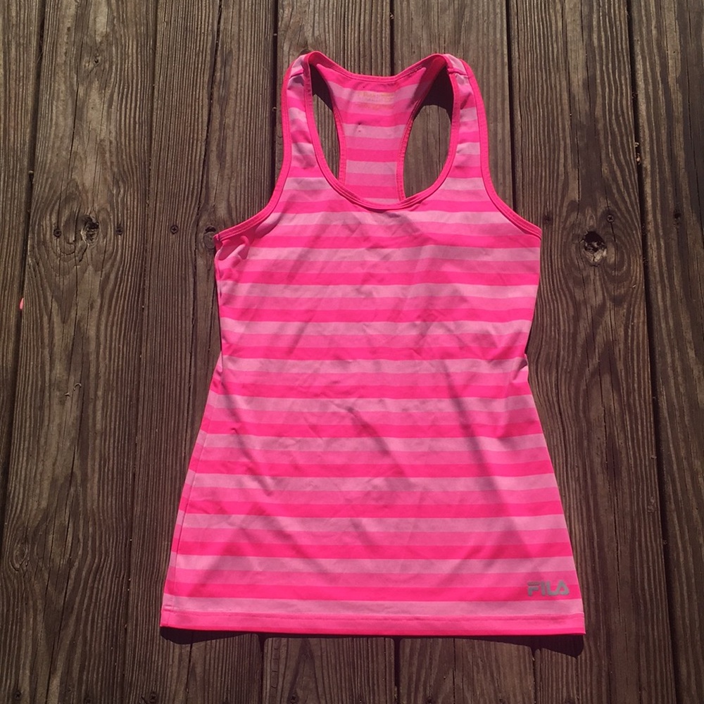 Fila-racerback sports tank